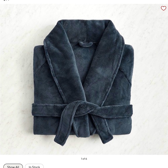 Pottery Barn Intimates & Sleepwear Pottery Barn Plush Robe Size Xl